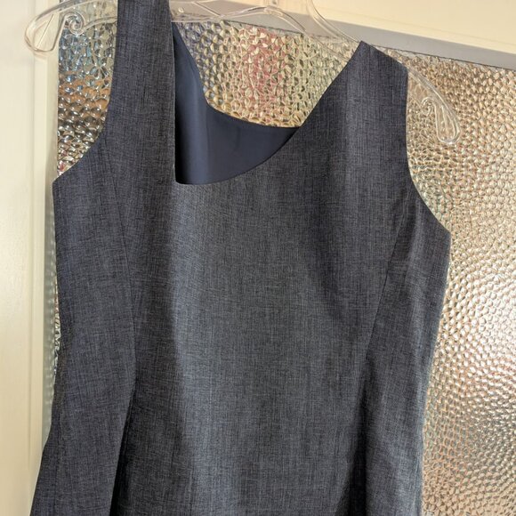 Dana Buchman Suit Skirt Great Fit Denim-blue sz 10 Perfect Condition, bonus top - Picture 12 of 14